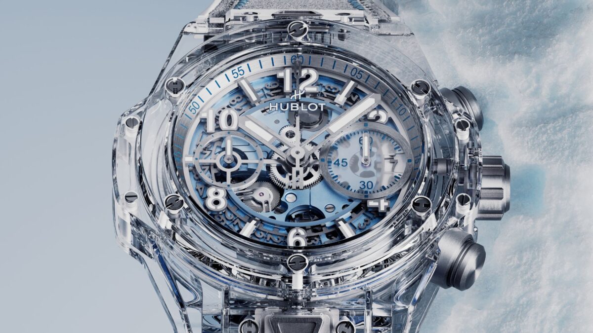 Hublot Brings The Cool Factor With Two Icy Big Bangs