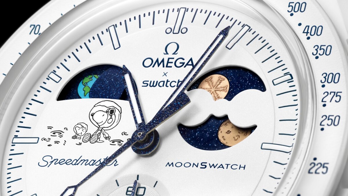 Swatch X Omega's MoonSwatch Gets A Christmas Makeover
