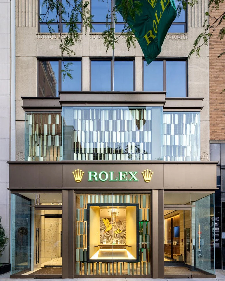 Rolex Triangle Rolex completes golden triangle of monobrand boutiques