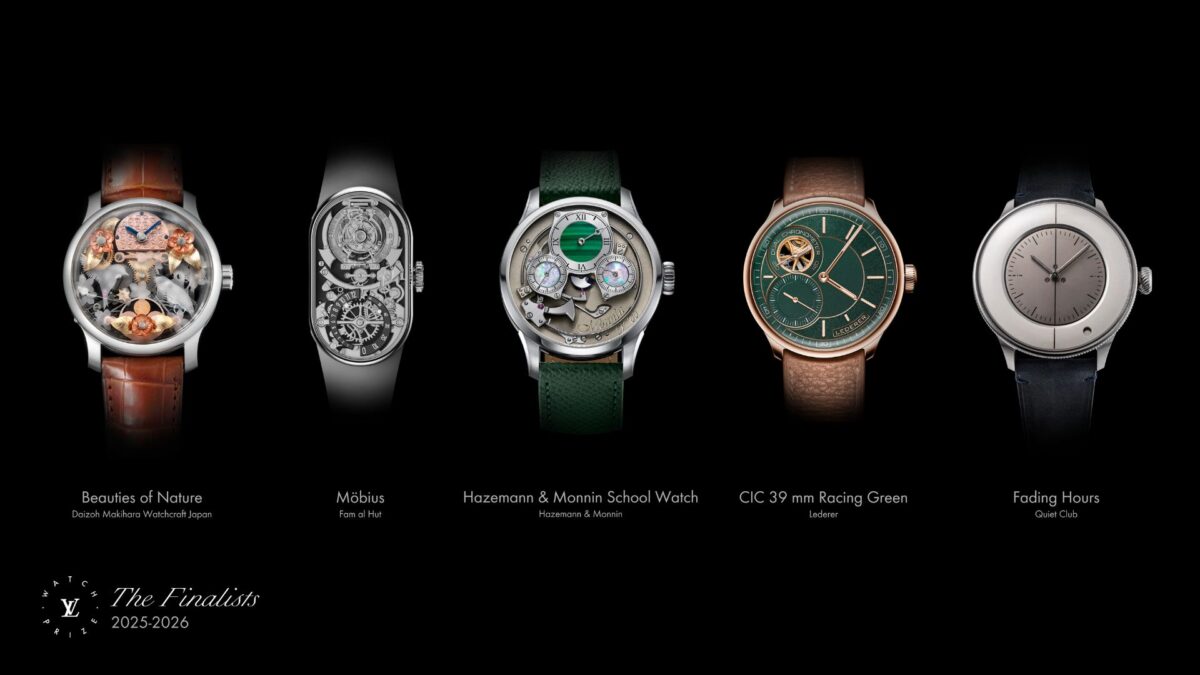 Finalists And Jury Revealed For Louis Vuitton's Watch Prize For