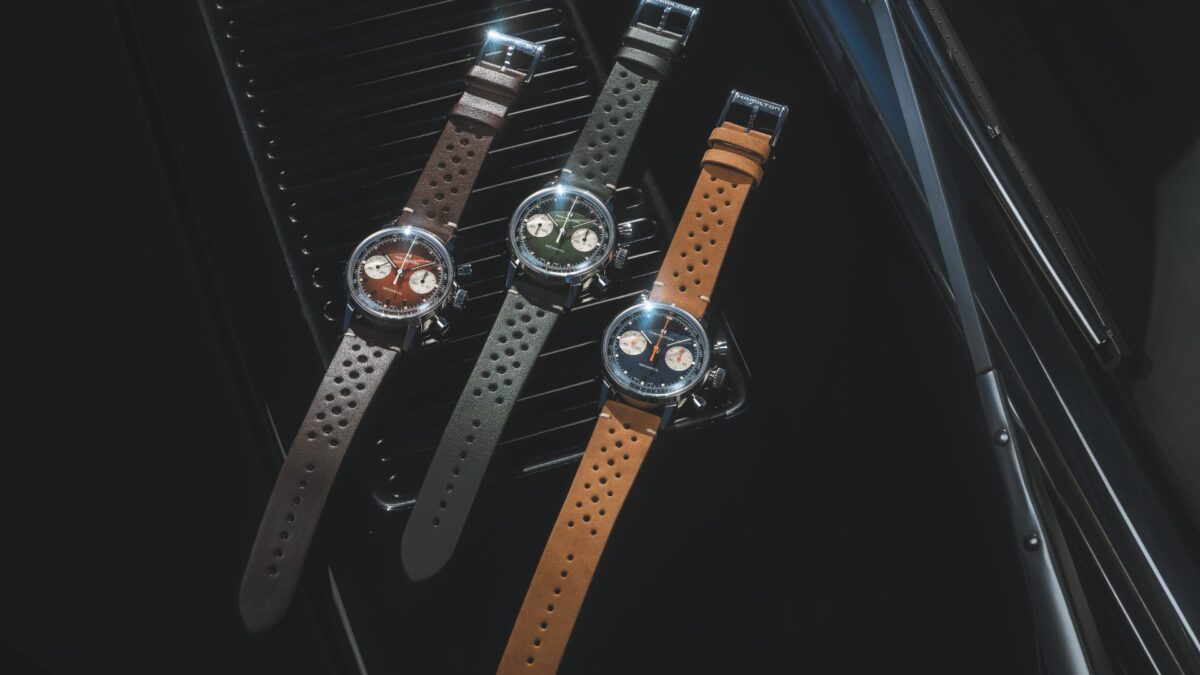 Hamilton Relaunches Chronograph H In Three New Colourways