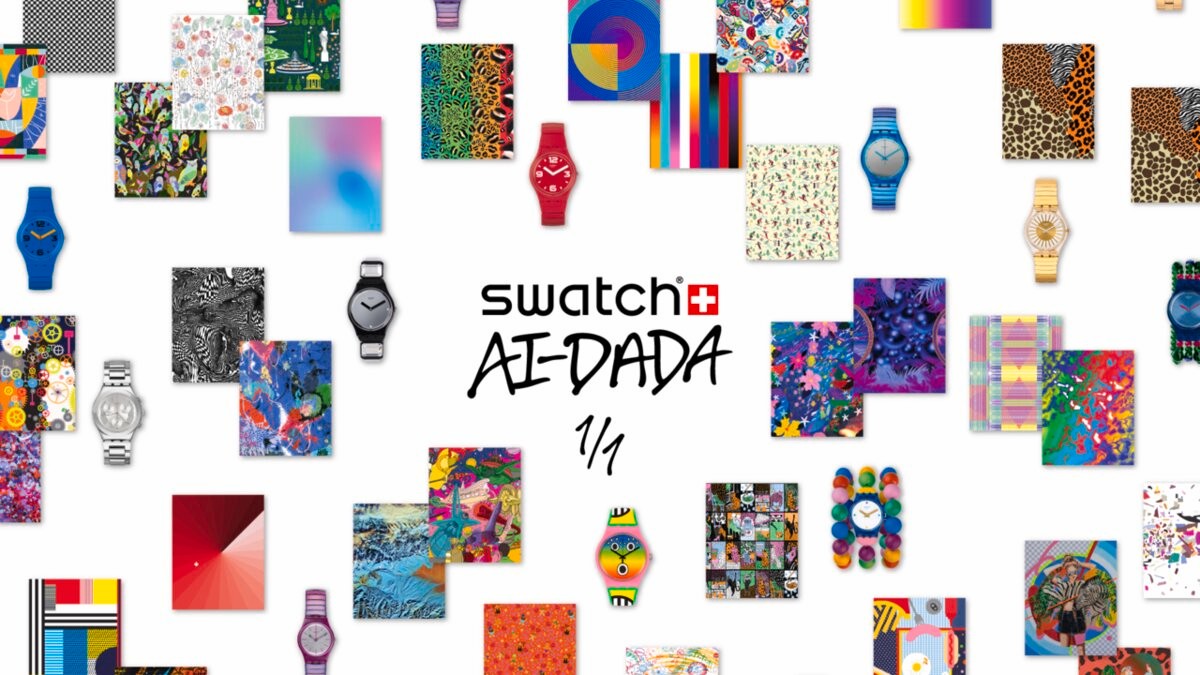 Swatch AI-DADA artificial intelligence watch design tool