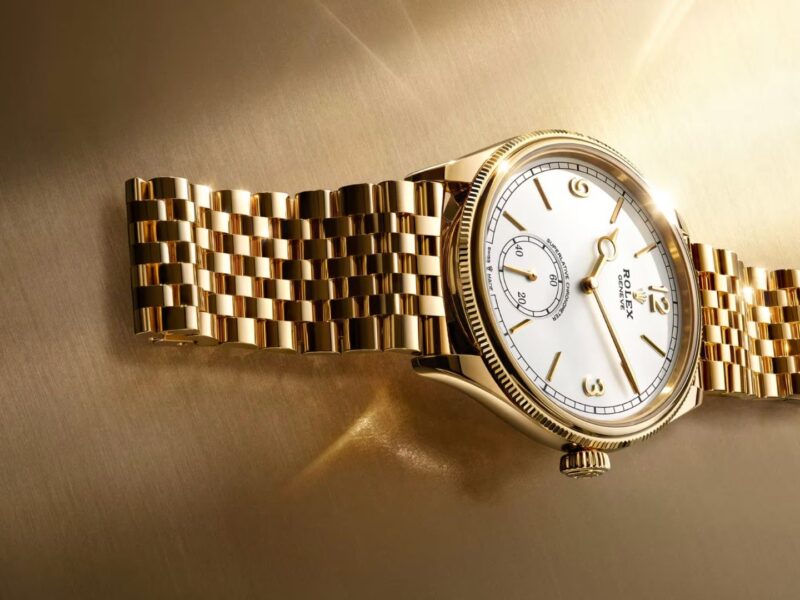 gold rolex watch