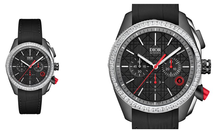 Dior Unveils Diamond-set Chiffre Rouge Chronograph
