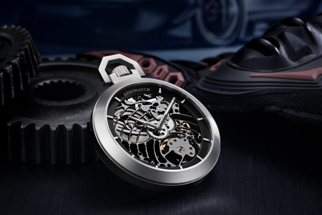 AEROWATCH オートマチック Aerowatch Reinvents Pocket Watches With Avant-garde Tornado