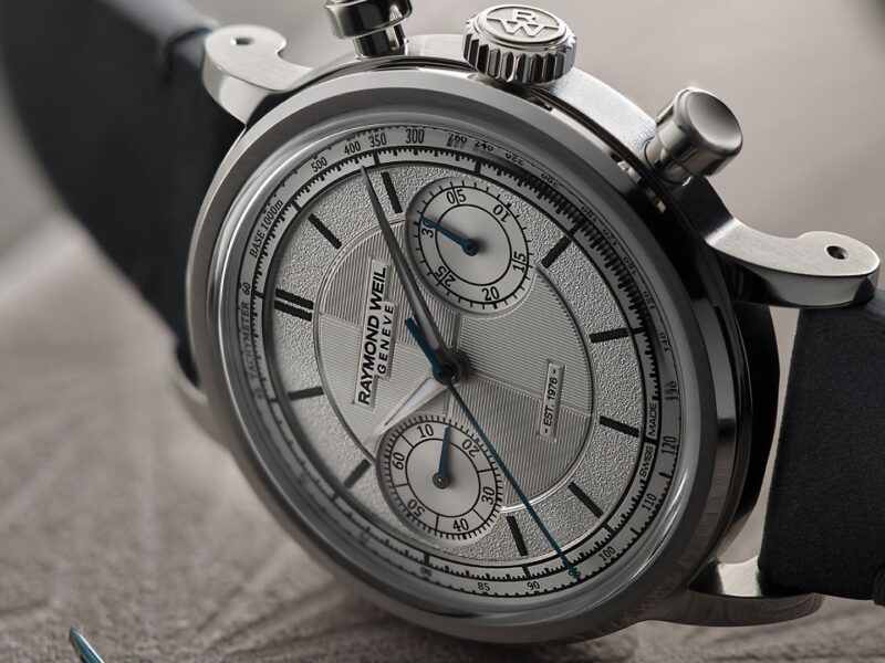 Raymond Weil marks 50 years with limited edition chronograph 3 Raymond Weil millesime The Fifty watch