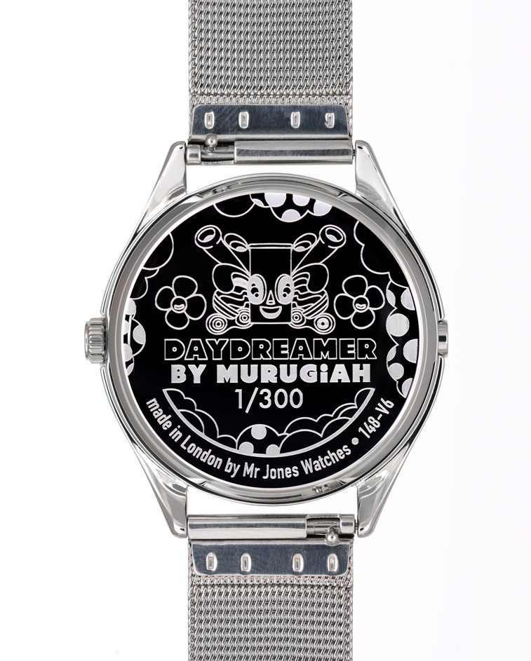 Mr Jones Watches debuts whimsical Daydreamer with artist Murugiah