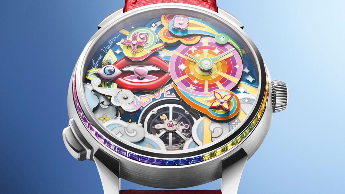 Louis Vuitton's New Timepiece Got The Maximalist Memo