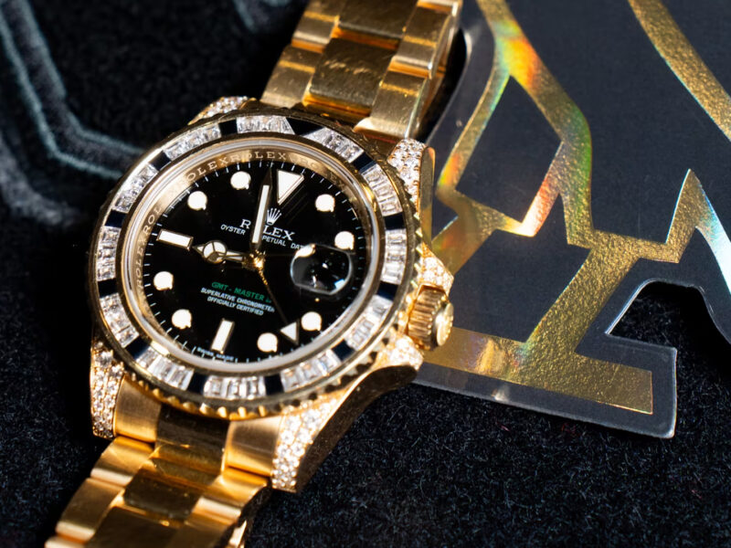 Drake's gold and diamond Rolex GMT sells for $500,000 4 Rolex