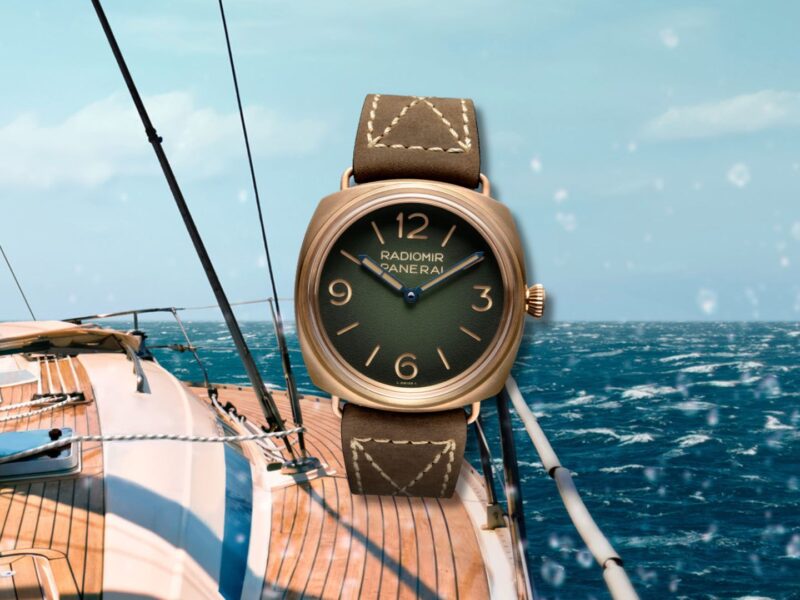 Panerai marks 90 years of the Eilean with a suitably vintage-inspired Radiomir Bronzo 7 Panerai Radiomir Bronzo PAM00760 90th anniversary of Eilean