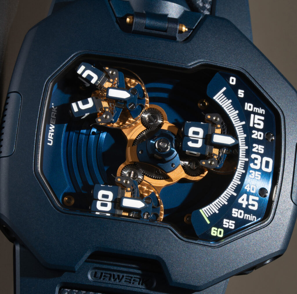 Urwerk Signs-off UR-120 Trilogy With Blue Planet Edition