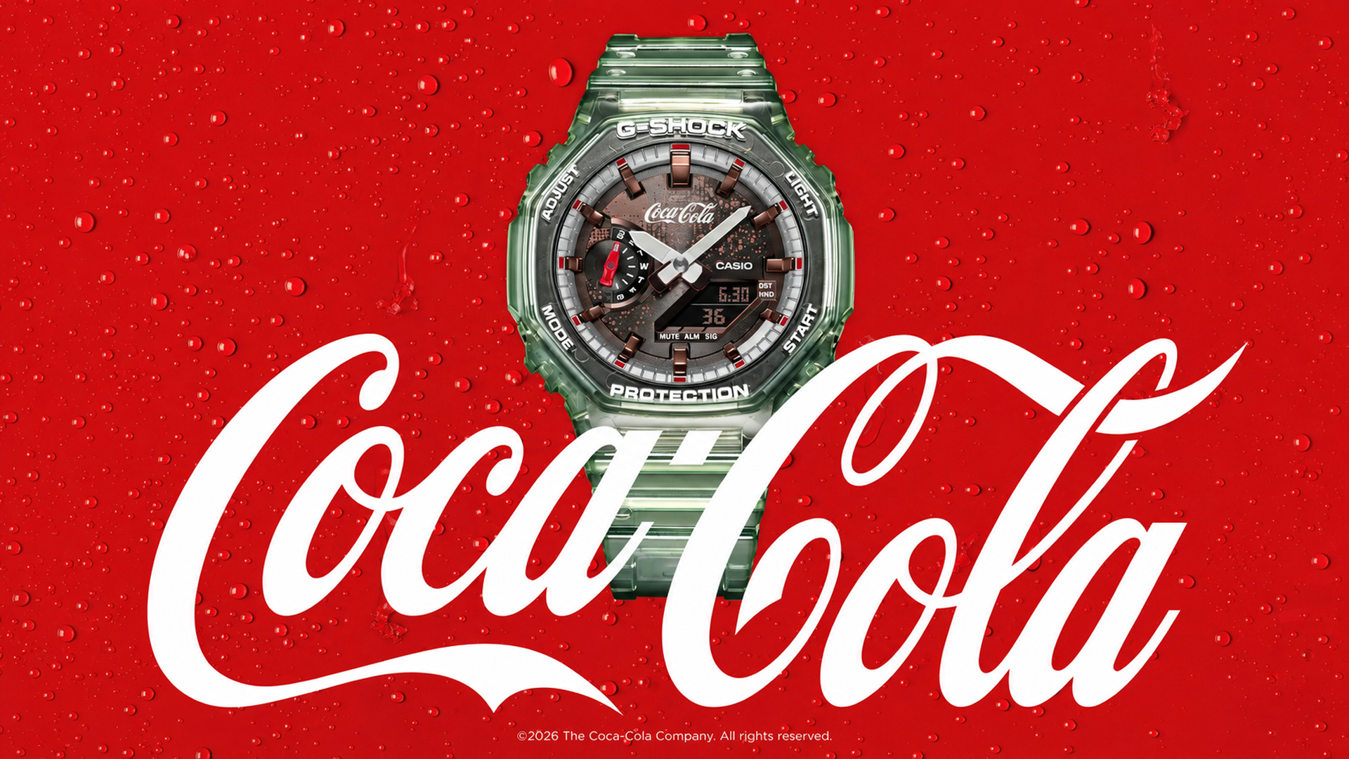 Casio Creates Official Coca-Cola Flavoured Casioak