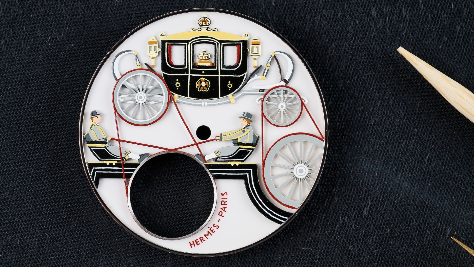 Hermès Limited-edition Slim D'Hermès Stately Wheels