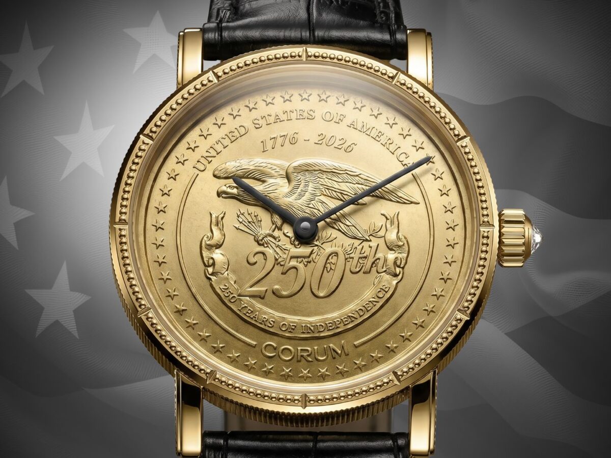 Corum Marks America's 250th Birthday With Heritage Coin Watch