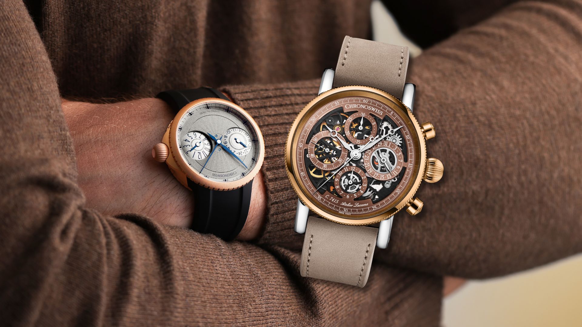 Chronoswiss Goes For Gold With Two New Watches