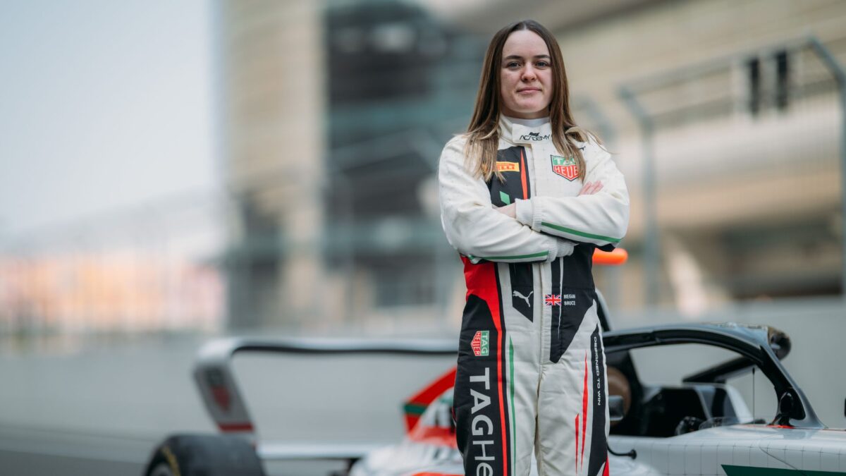 TAG Heuer's Megan Bruce Gears Up For Silverstone