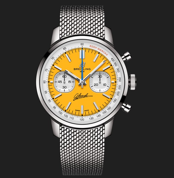 Breitling honours cycling legend Eddy Merckx with limited-edition