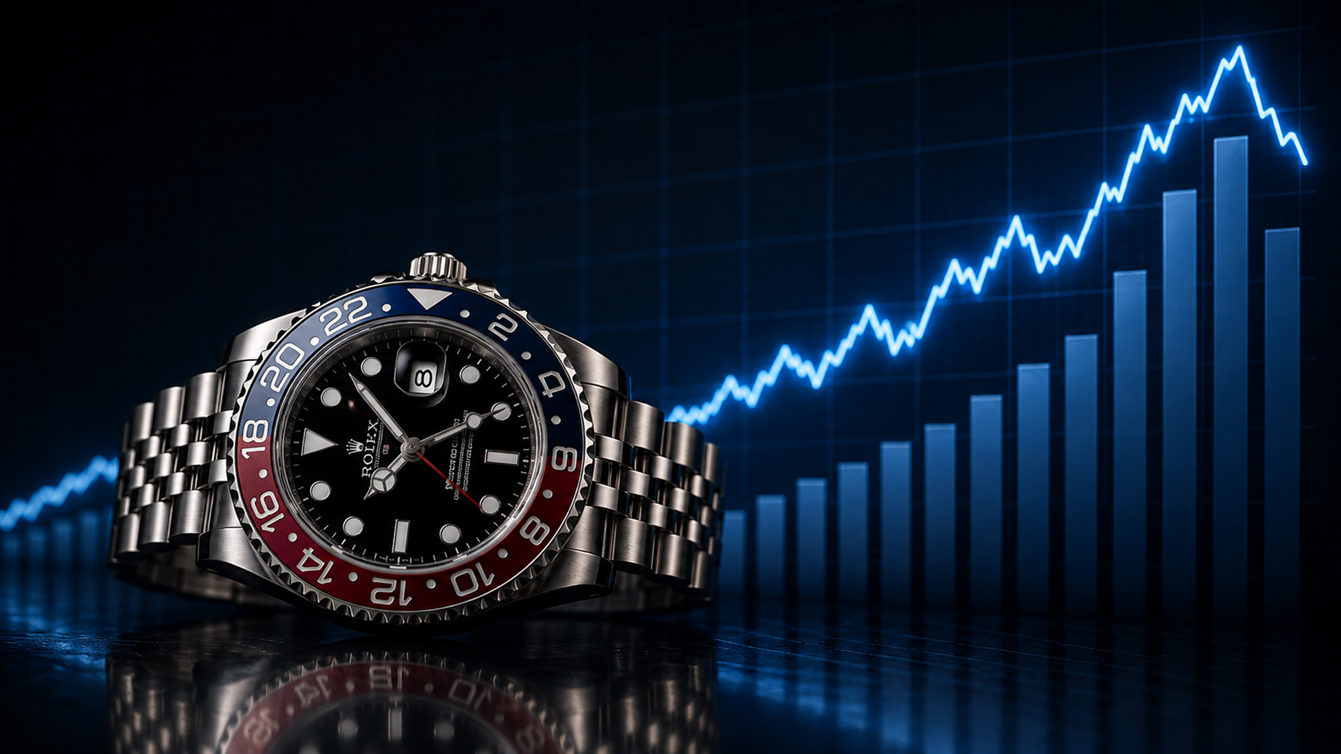 Rolex Pepsi GMT Prices Retreat
