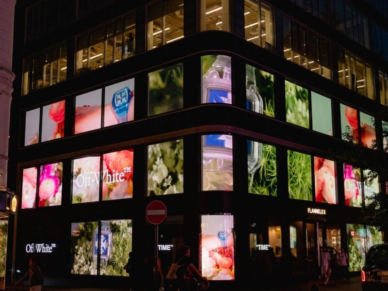 Off-White expands TIME watch launch with Flannels store takeovers 9 Off White