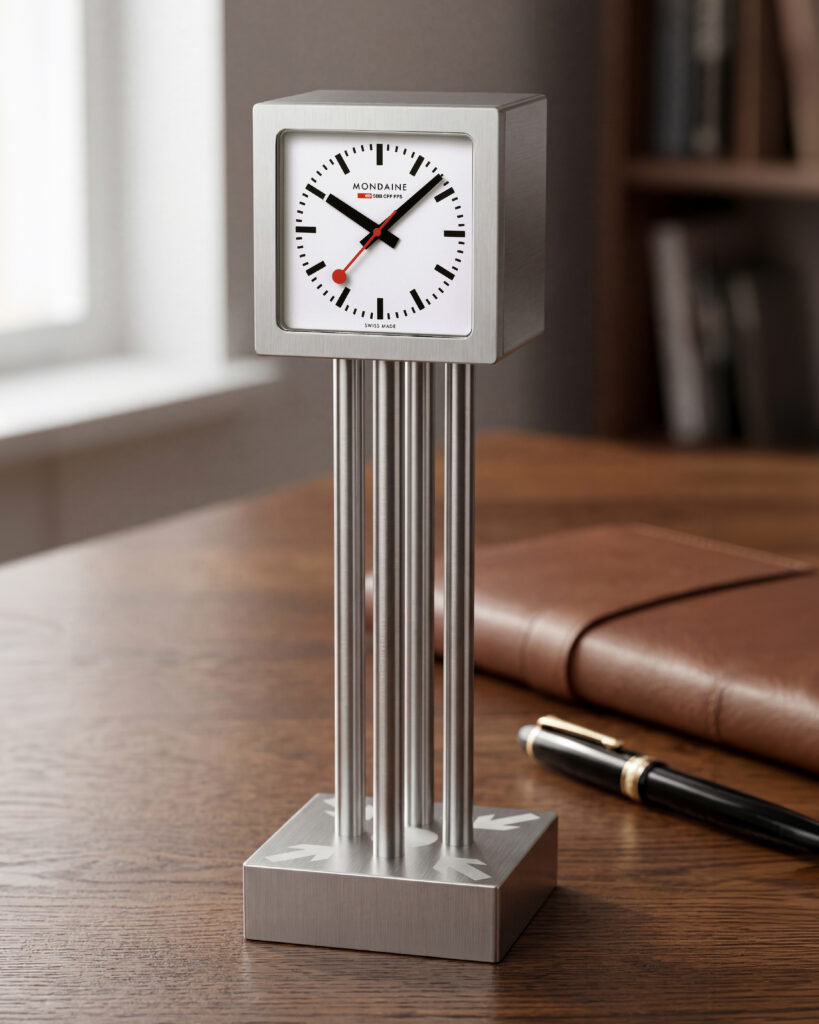 Mondaine Shrinks Its Iconic Zurich Meeting Spot Clock
