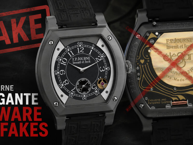 Beware of super-fakes warns F.P. Journe 4 Fake FP Journe