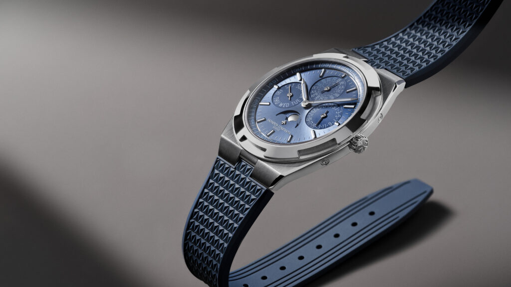 Vacheron Constantin is back in its blue period with new azure Overseas 2 vacheron constantin Overseas 4300V 220G H119 StillLife 16x9