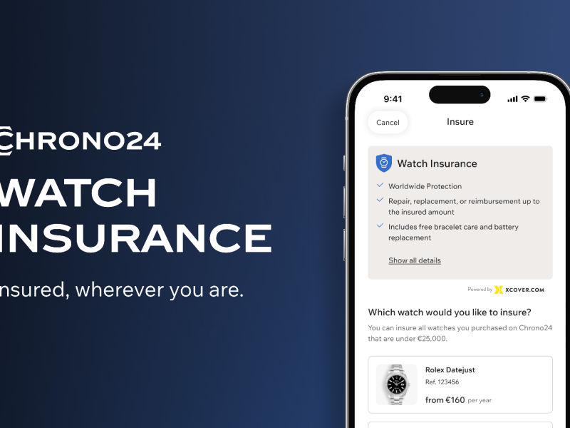 Chrono24 insurance scheme covers true value of pre-owned watches 10 Year of the Horse Chrono24 Watch Insurance