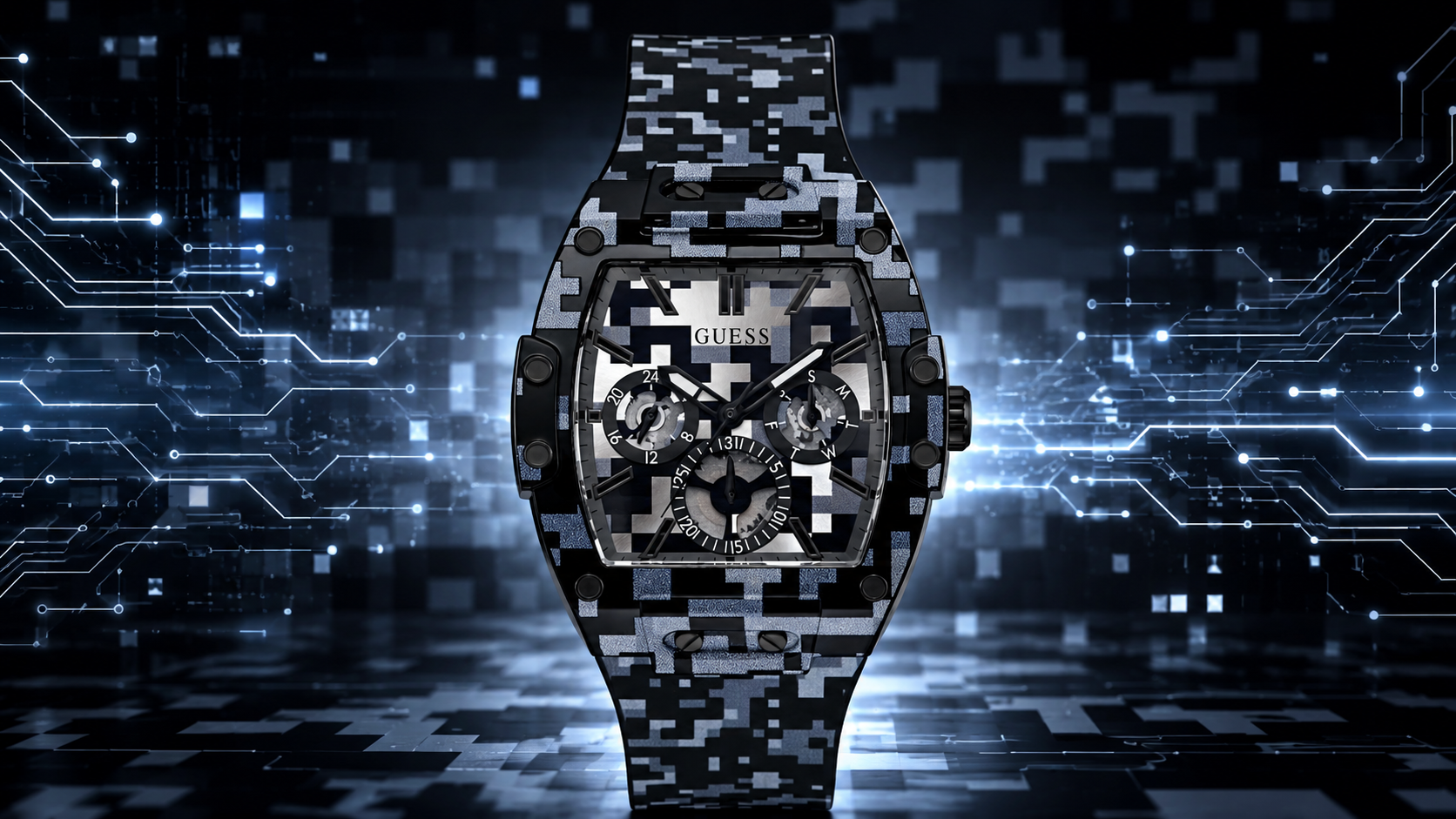 Guess uses AI to design its latest fashion watch 8 Guess watches